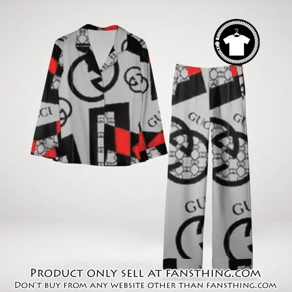 Trending luxury gc satin pajama set pjs1052 fst0728064